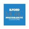 Papier photo labo N&B Ilford Papier Multigrade RC Cooltone - Surface perlée - 20.3 x 25.4 cm - 100 feuilles (MGC.44M)