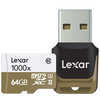 Image du MicroSDXC 64 Go Professional UHS-II 1000x (150 MB/s) + lecteur de carte USB 3.0 