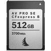 Cartes mémoires Angelbird AV PRO SE CFexpress B v4 MK2 512 GB