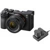 Appareil photo Hybride à objectifs interchangeables Sony a7C II Noir + 28-60mm + 2 batteries suppl. + chargeur DUO - GARANTIE 5 ans -