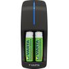 photo Varta Mini-chargeur + 2 piles AA rechargeables 2100mAh
