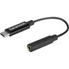 Accessoires microphones Saramonic SR-C2006 Câble adaptateur TRS 3,5 mm mâle vers USB Type-C pour Osmo Pocket