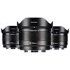 Objectif photo / vidéo 7Artisans Kit 3 objectifs AF Lite Noir 25mm, 35mm et 50mm F1.8 Sony E
